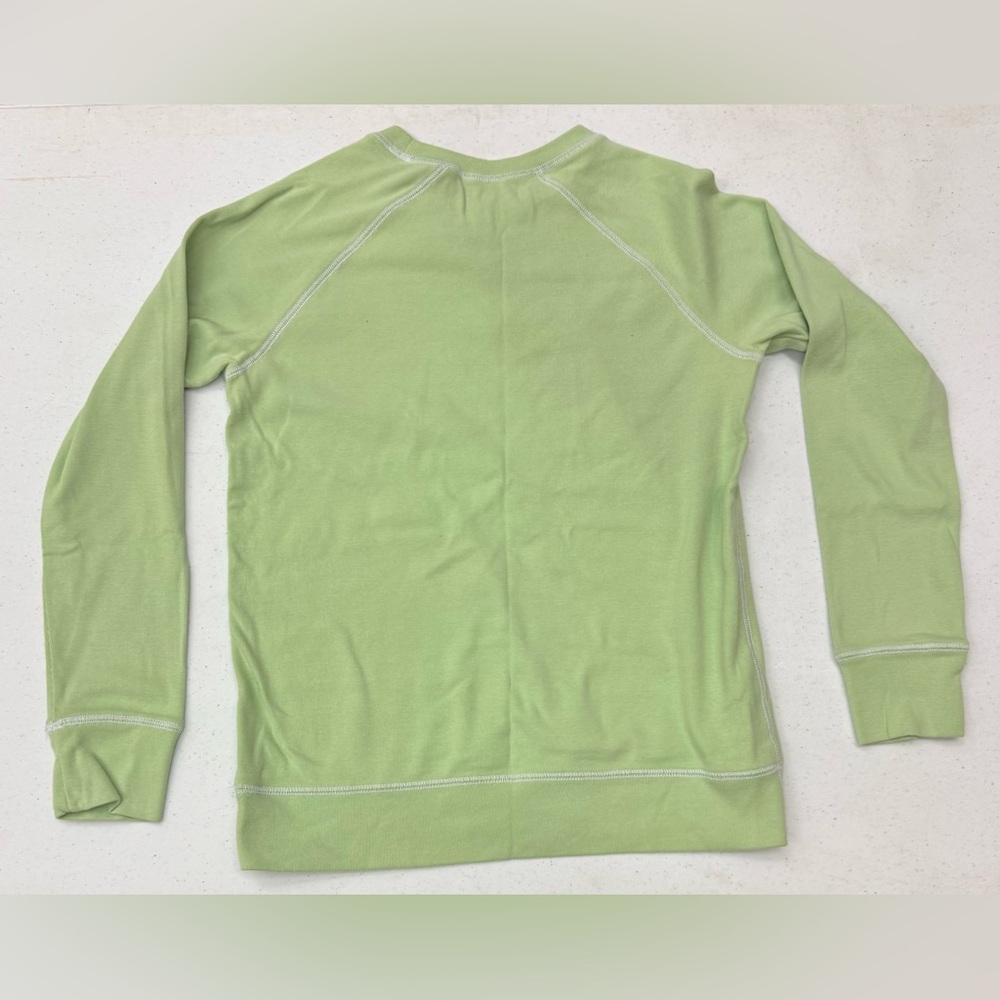 Eddie Bauer Light Green Women's Crewneck Sweatshirt - Size M - Picture 2 of 3